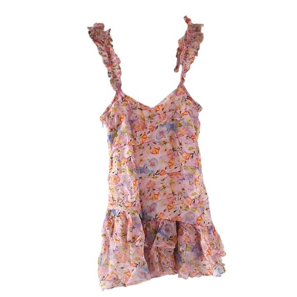 Loveshackfancy Desra Mini Dress Pastel Confetti - Picture 4 of 9